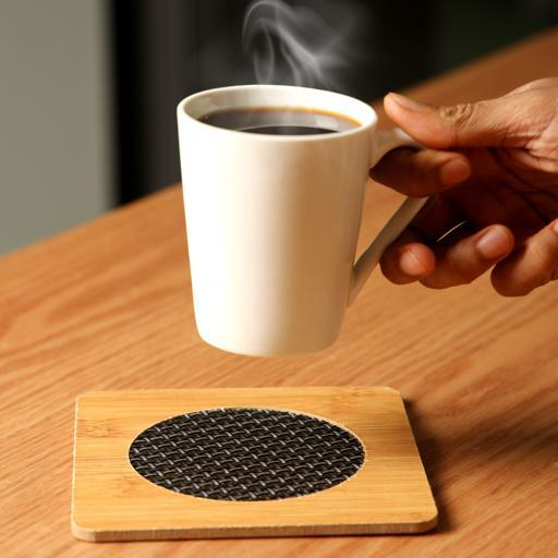 1 Pc Heat Resistance Wooden Tea mat Tea Coaster Placement Square Round and Hexagon Shapes for Drinking Pot Hot Pot