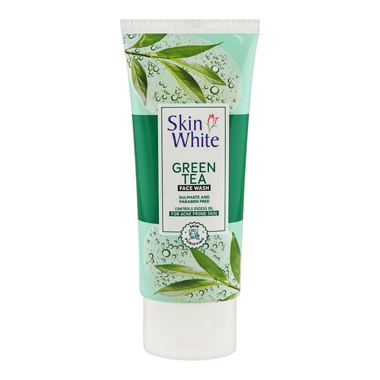 Skin White Green Tea Face Wash, Sulphate & Paraben Free, For Acne Prone Skin, 100g