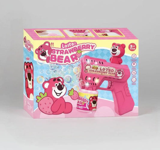 Automatic Light-Up Super Hero Bubble Blaster for Kids