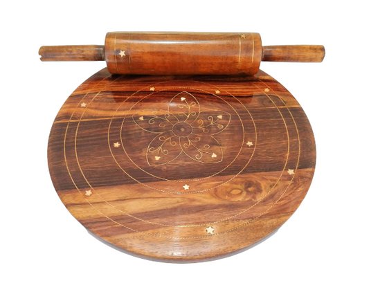 Wooden Bread Rolling Board And Rolling Pin