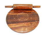 Wooden Bread Rolling Board And Rolling Pin