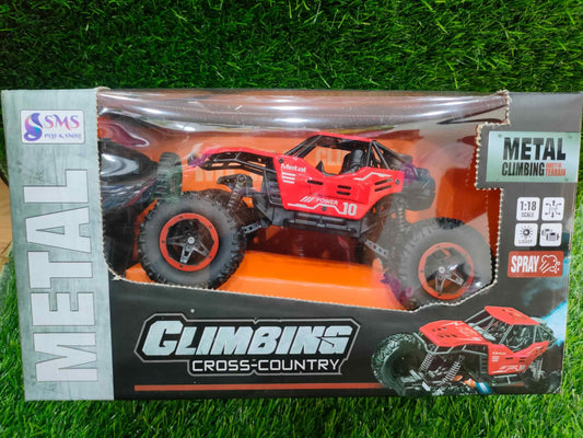 Remote Control Metallic Racing Car, Rock Crawler 4 Wheel
