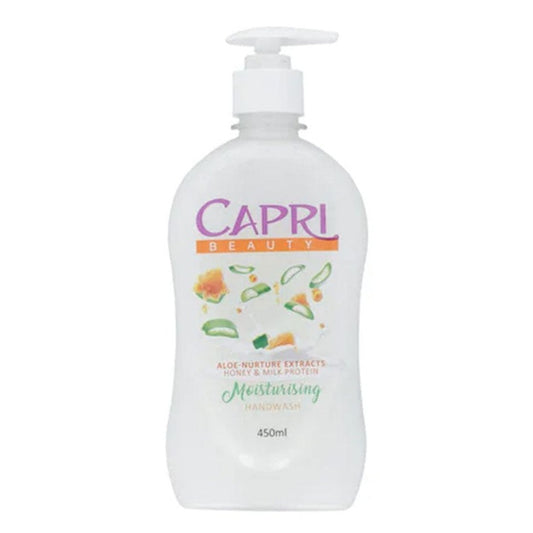 Capri Beauty Aloe-Nuture Extracts Honet & Milk Protein Hand Wash 450ml