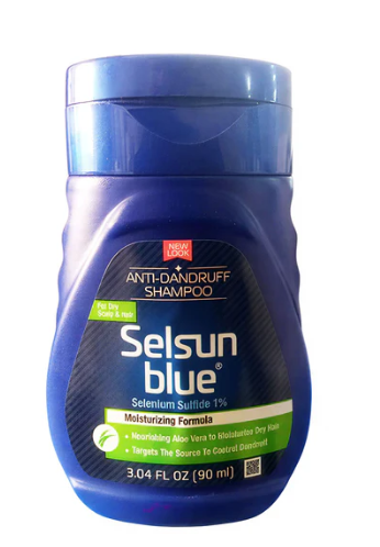 Selsun Blue Dandruff Shampoo Moisturizing with Aloe 90 ml