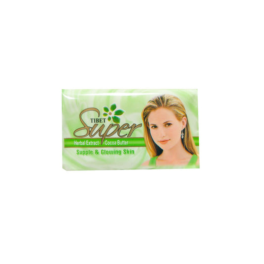 Tibet Deluxe Beauty Soap, Extra Creamy, Green, 95gm