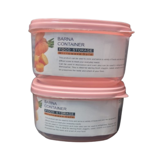 Barna Food Storage Microwave Safe Container set of 2