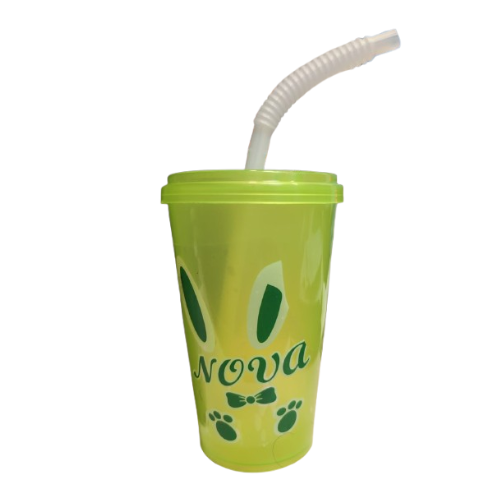 Unbreakable Straw glass