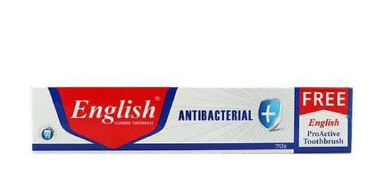English Anti-Bacterial Toothpaste 70 gm