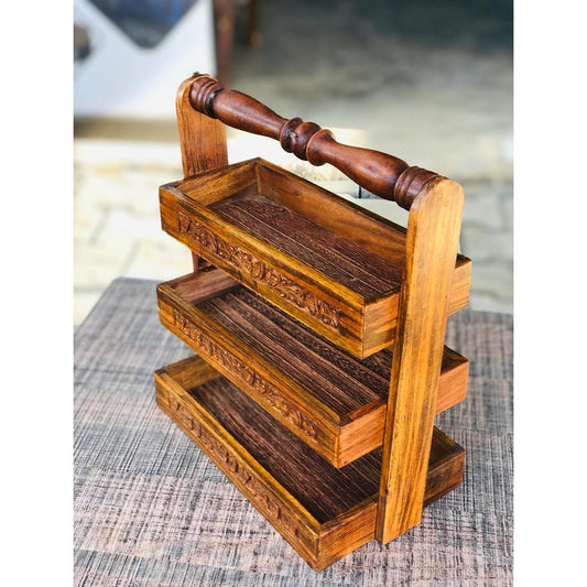 Wooden Spoon Stand/Holder for Dining Table