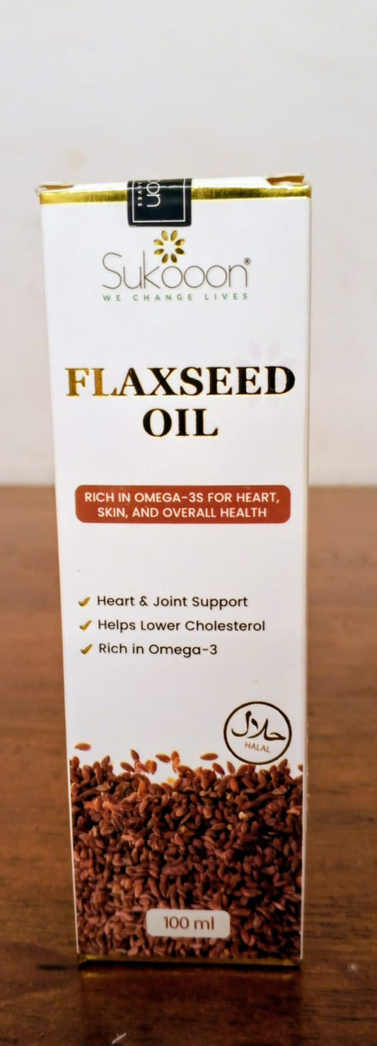 Sukooon Flaxseed Oil 100 ML