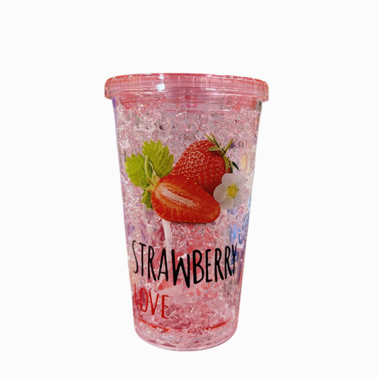 Acrylic Ice Mug Pink 1 Pcs - Lahore Basket