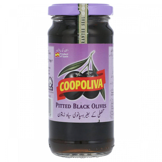 Coopoliva Pitted Black Olives 235 gm