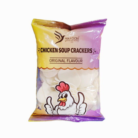 Auk Foods Chicken Soup Crackers Original Flavour 200 gm - Lahore Basket