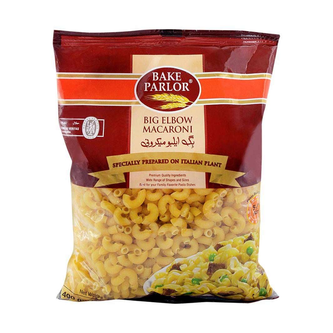 Bake Parlor Big Elbow Macaroni 400 gm - Lahore Basket