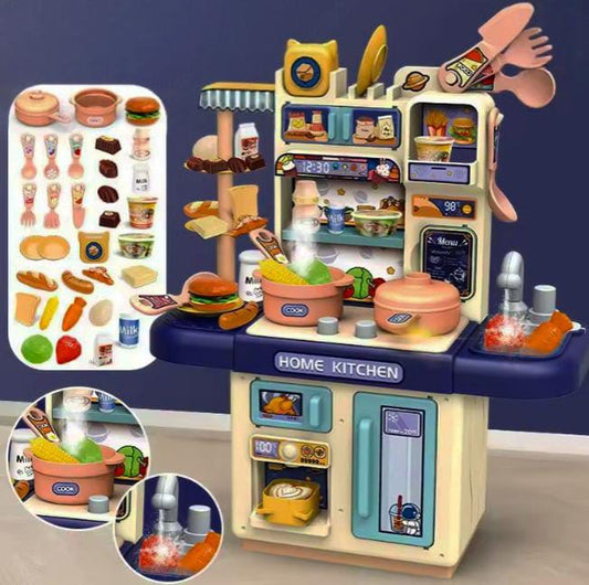 Large Children Simulation Kitchen Toy Set