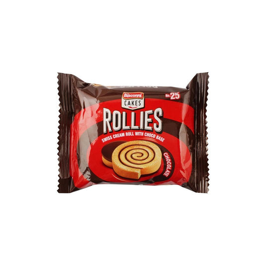 Bisconni Rollies Swiss Chocolate Cake Roll 32 gm - Lahore Basket