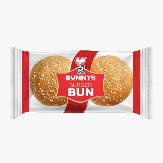 Bunny's Round Burger Bun 2 Pcs - Lahore Basket