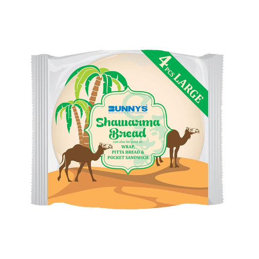 Bunny's Shawarma Bread 4 Pcs - Lahore Basket