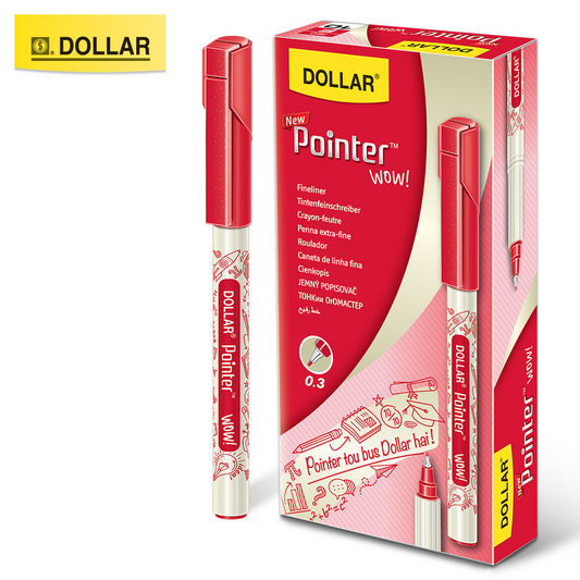 Dollar Pointer Wow Red 1 pcs