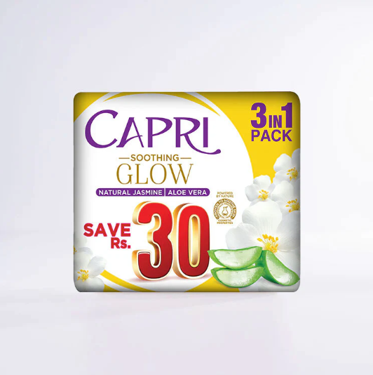 Capri Soothing Glow Aloe Vera 3 in 1