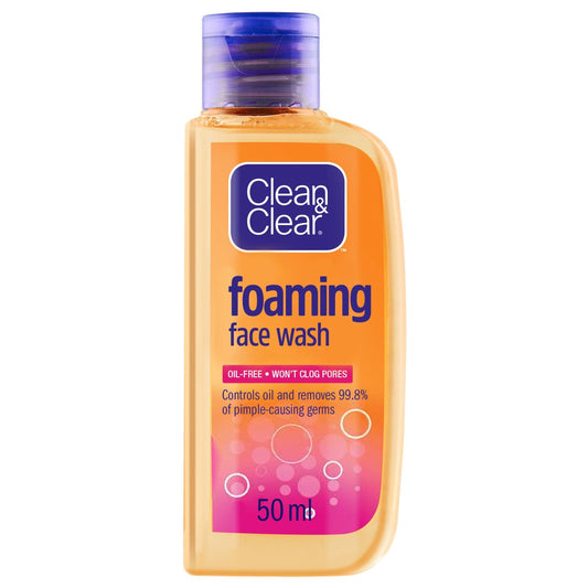 Clean & Clear Foaming face Wash 50 ml - Lahore Basket