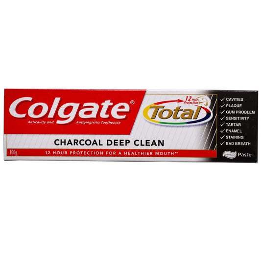 Colgate Total Charcoal Deep Clean Toothpaste 100 gm - Lahore Basket