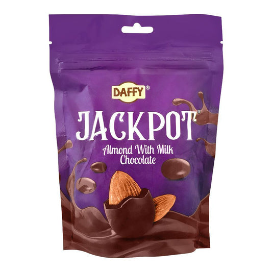 Daffy Jackpot Almond With Milk Chocolate 180 g - Lahore Basket