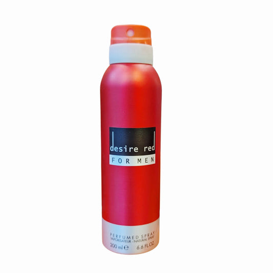 Desire Red For Men Body Spray 200 ml - Lahore Basket