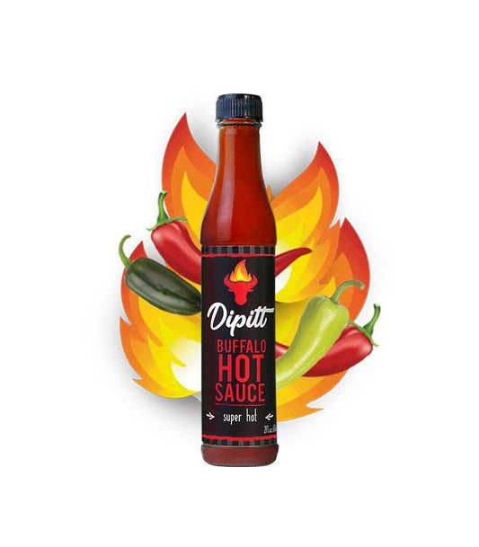 Dipitt Buffalo Hot Sauce 60 ml - Lahore Basket