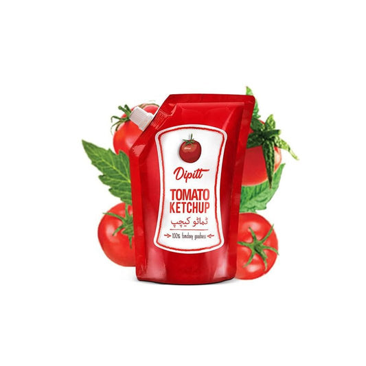 Dipitt Tomato Ketchup 450 gm - Lahore Basket