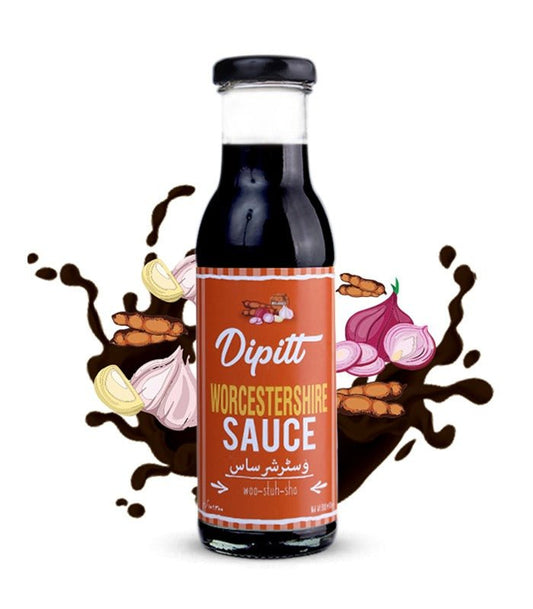 Dipitt Worcestershire Sauce 300 gm - Lahore Basket