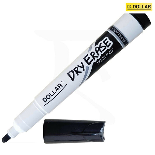 Dollar Dry Erase Marker Black - Lahore Basket
