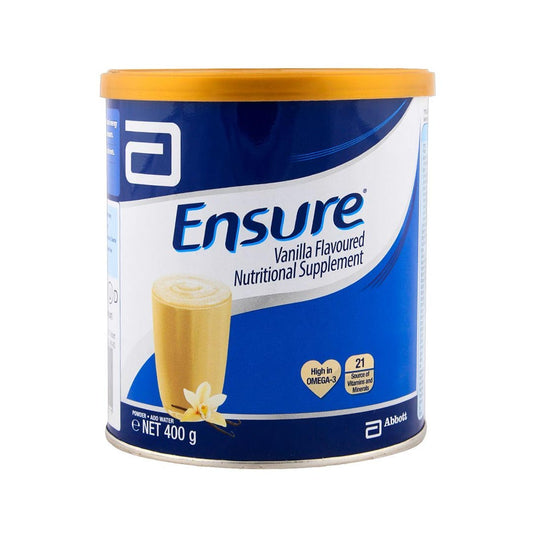 Ensure Nutritional Supplement Powder, Vanilla Flavor 400 gm - Lahore Basket