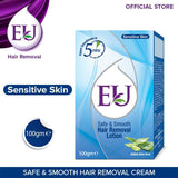 EU Safe & Smooth Sensitive Skin Hair Removal Lotion 100 gm - Lahore Basket