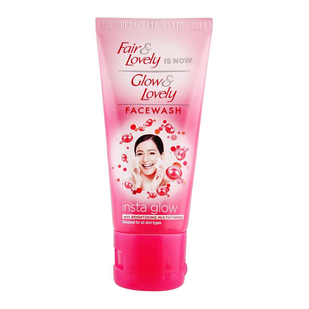 Fair & Lovely Insta Glow Face Wash 80 gm - Lahore Basket