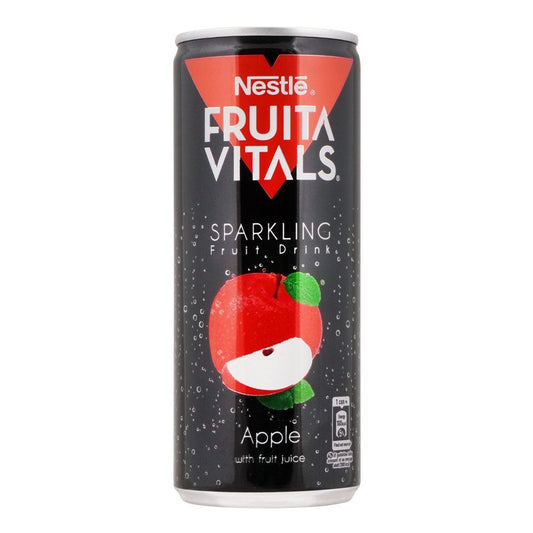 Fruita Vital Sparkling Apple Juice Can 250 ml - Lahore Basket