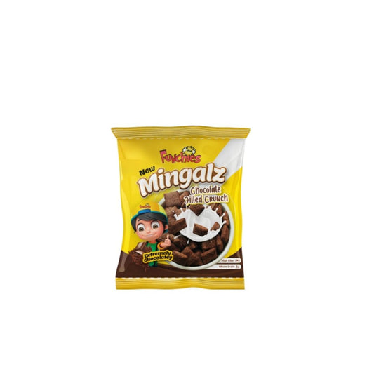Funchies Mingalz Chocolate Filled Crunch 14 gm - Lahore Basket