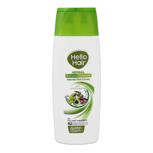 Golden Pearl Hello Hair Herbal Shampoo 360 ml - Lahore Basket
