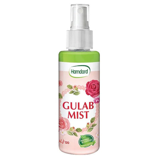 Hamdard Gulab Mist 120 ml - Lahore Basket