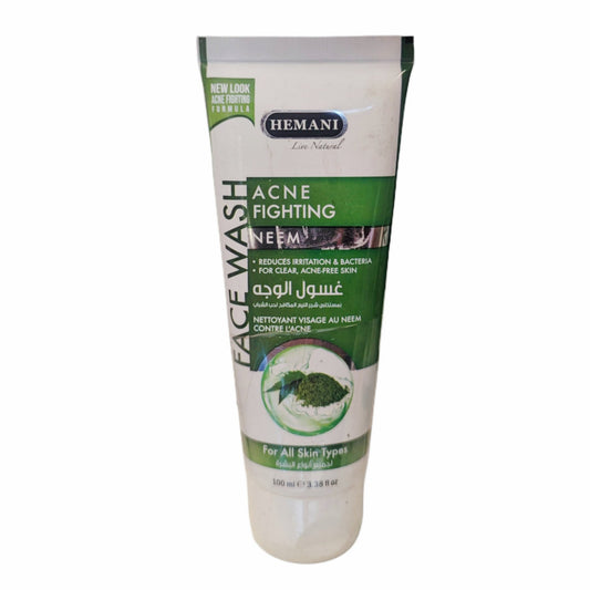 Hemani Acne Fighting Neem Face Wash 100 ml - Lahore Basket