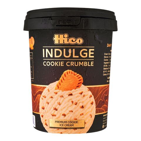Hico Indulge Cookie Crumble Ice Cream 500 ml - Lahore Basket