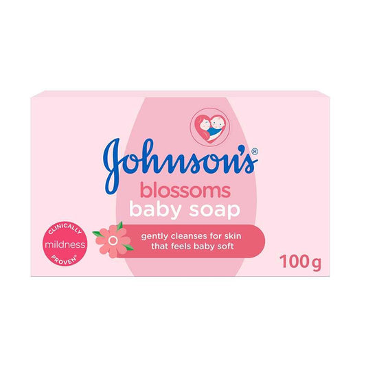 Johnsons Blossoms Baby Soap Bar 100 gm - Lahore Basket