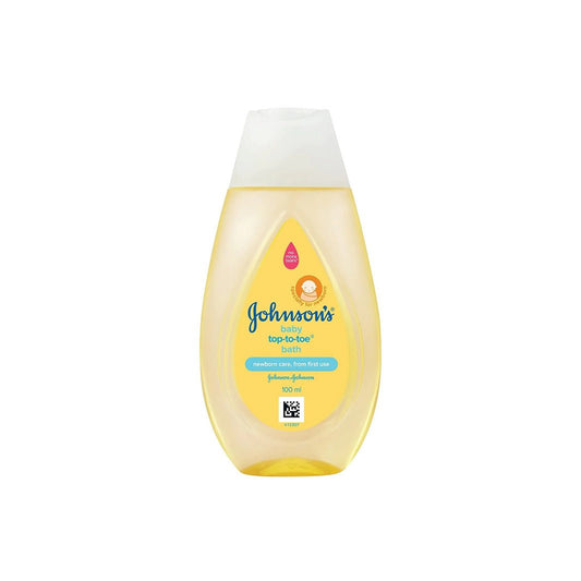 Johnsons Top 2 Toe Hair & Body Baby Bath 100 ml (Imported) - Lahore Basket