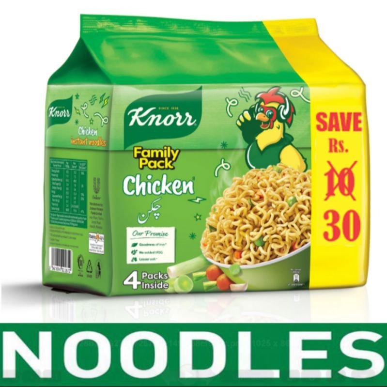 Knorr Chicken Noodle Family Pack (4 Pcs) - Lahore Basket