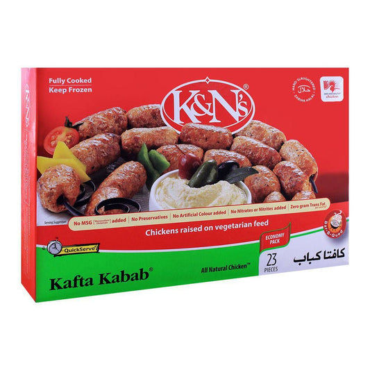K&N's Chicken Kafta Kabab, 23 - Pack, 515 gm - Lahore Basket