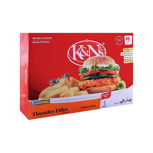 K&N’s Chicken Thunder Fillet Breast, 5 - Pcs - Lahore Basket