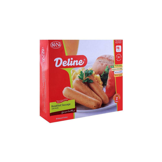 K&N's Deline Breakfast Sausages Chicken 32 - Pack 720g - Lahore Basket