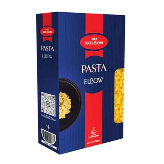 Kolson Pasta Elbow Macaroni 400 gm Box - Lahore Basket