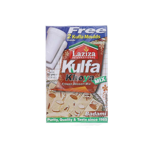 Laziza Kulfa Khoya Frozen Dessert Mix Badami 152 gm - Lahore Basket