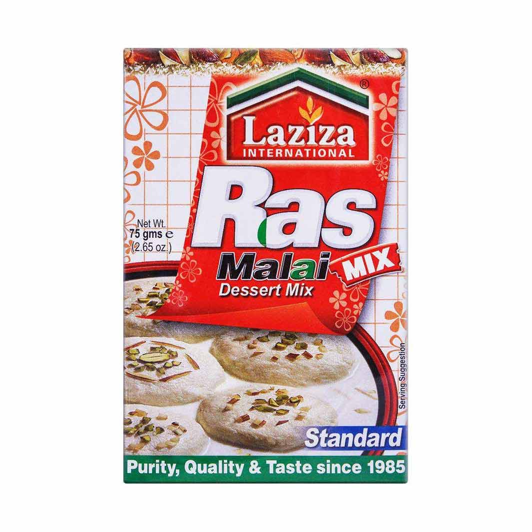 Laziza Rasmalai Mix Standard 75 gm - Lahore Basket
